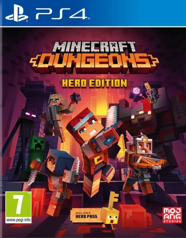 1216.webp Minecraft Dungeons Hero Edition (PS4) (használt)