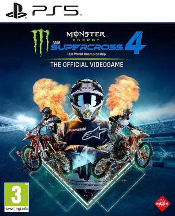 Monster Energy Supercross 4 (PS5)