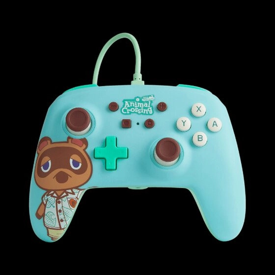 PowerA vezetékes kontroller Nintendo Switchhez – Animal Crossing: Tom Nook (használt)