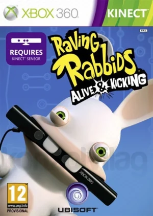 Raving Rabbids Alive & Kicking (Kinect) Xbox 360  (használt)
