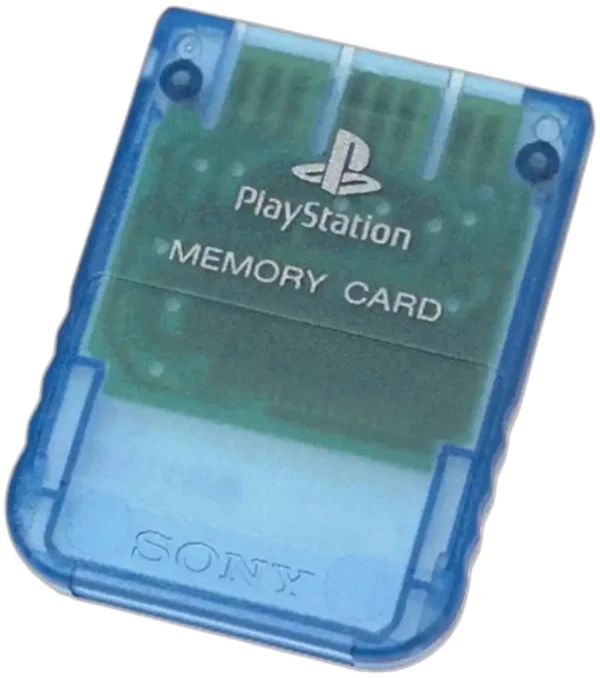 Sony PlayStation Ocean Blue memória kártya PS1 (használt)