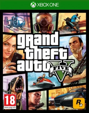 GRAND THEFT AUTO V  GTA V XBOX ONE (használt)