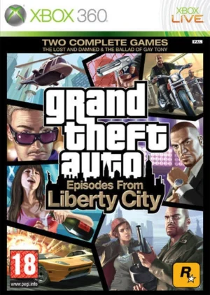 Grand Theft Auto Episodes From Liberty City Xbox 360  (használt)