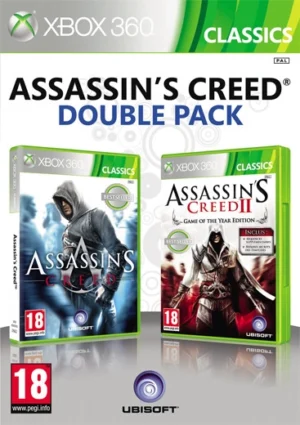 Ubisoft Double Pack - Assassin's Creed 1 & 2 GOTY Xbox 360 (használt)