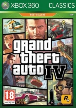 Grand Theft Auto IV XBOX360 (használt)