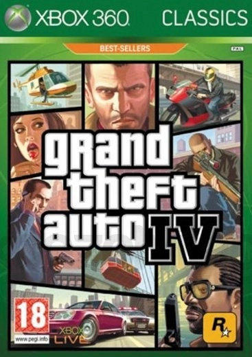 Grand Theft Auto IV XBOX360 (használt)