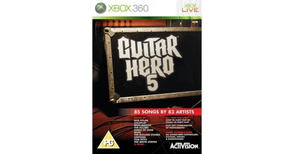 294165.webp Guitar Hero 5 Xbox 360 (használt)