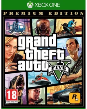 GRAND THEFT AUTO V GTA V XBOX  (használt)