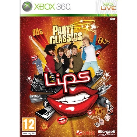 Lips: Party Classics 70-80-90-es évek zenéi Xbox 360 (használt)