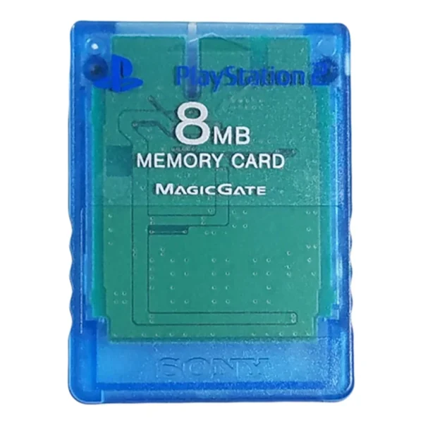 Playstation 2  Memória kártya KÉK 8MB PS2 MagicGate (használt)