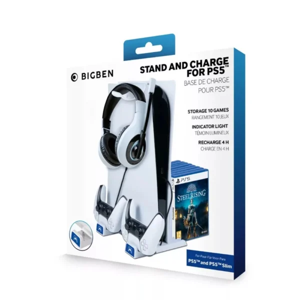 Bigben Stand and Charge – PS5 Controller Töltőállomás