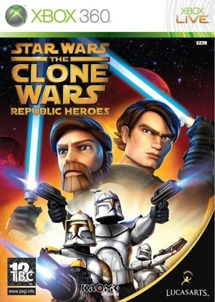 407118.webp Star Wars The Clone Wars Republic Heroes (Xbox 360) (használt)