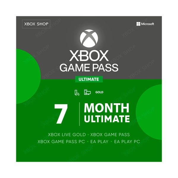 Xbox Game Pass Ultimate 7 hónapos előfizetés (DIGITÁLIS KÓD)