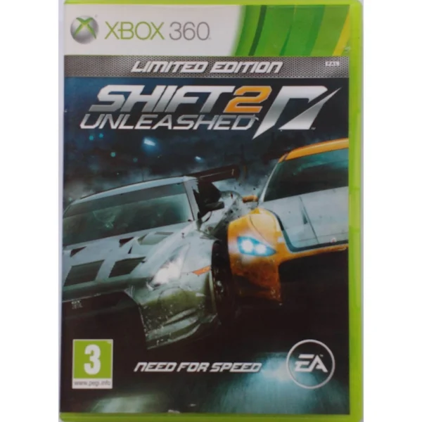 Need for Speed Shift 2 Unleashed XBOX 360 (használt)
