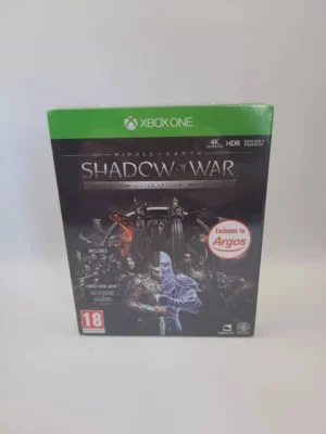 Middle Earth Shadow Of War Silver Edition Steelbook Xbox One (használt)