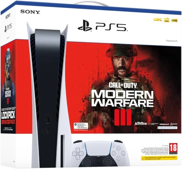 PlayStation 5 825GB + Call of Duty: Modern Warfare III