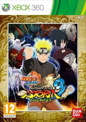 Naruto Shippuden Ultimate Ninja Storm 3 Full Burst Xbox 360 (használt)