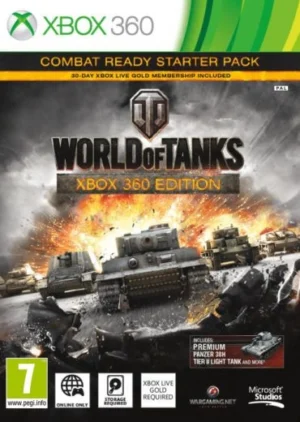 World of Tanks Xbox 360 Edition Combat Ready Starter Pack (használt)