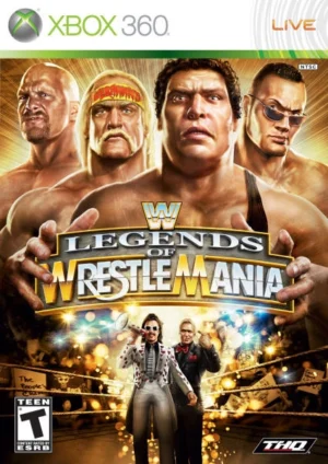 WWE LEGENDS OF WRESTLEMANIA XBOX 360 (használt)