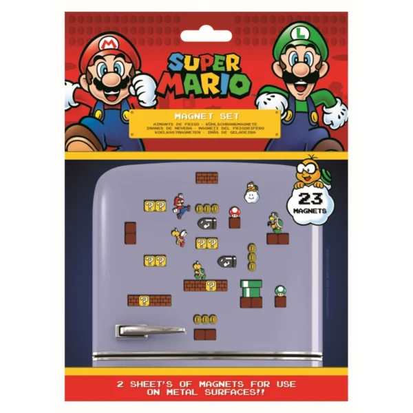 74568.webp Super Mario mágnes készlet