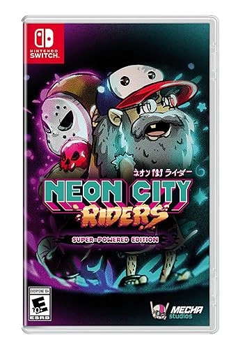 Neon City Riders: Super-Powered Edition - Nintendo Switch LIMITED RUN  (használt)