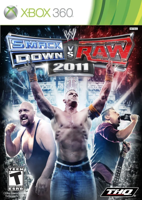 WWE Smack Down vs Raw 2011 Xbox 360 (használt)