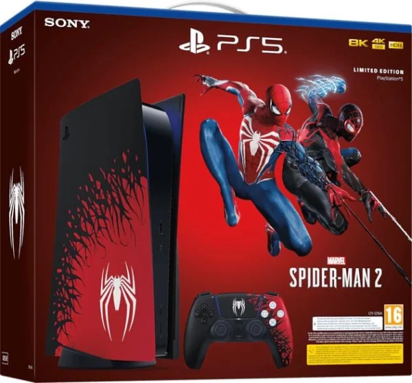 Sony PlayStation 5 (PS5) Marvel Spider-Man 2 Limited Edition Játékkonzol (használt)
