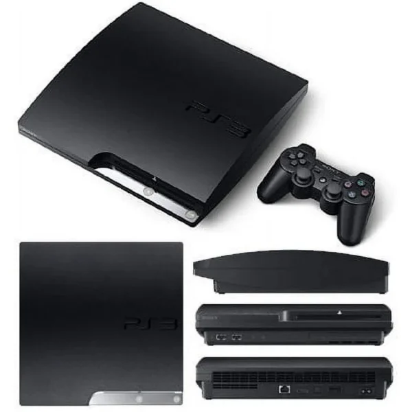PlayStation 3 Slim 320 GB használt PS3 +GTA V játék  (használt)