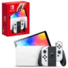 NINTENDO SWITCH OLED WHITE  64 GB használt (használt)