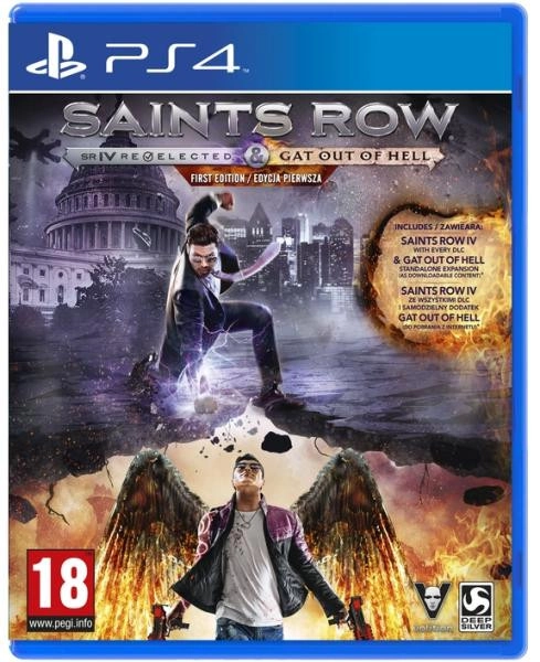 Saints Row IV Re-Elected & Gat Out of Hell PS4 (használt)