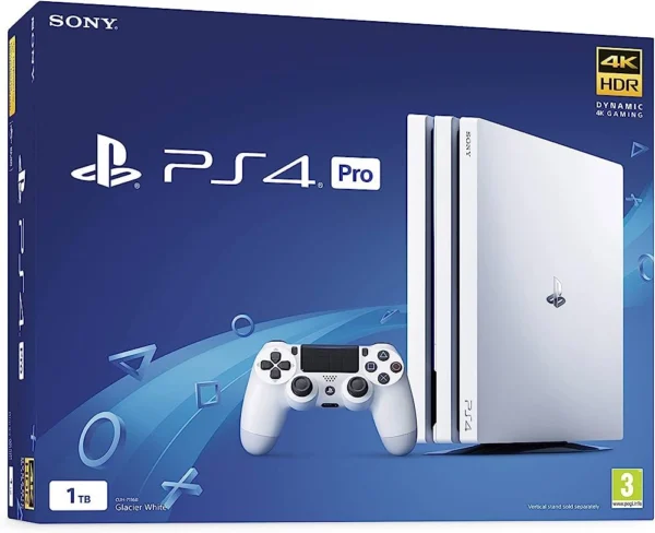 PLAYSTATION 4 PRO 1 TB GLACIER WHITE PS4 (használt)