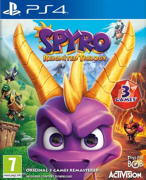 ps4sp669.webp Spyro Reignited Trilogy PS4 (használt)