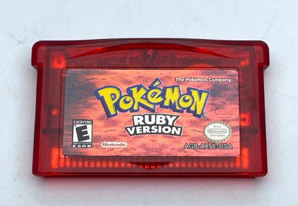 Pokémon Ruby Version (Nintendo Game Boy Advance - GBA) - GBA / GBA SP / DS Kompatibilis (használt)