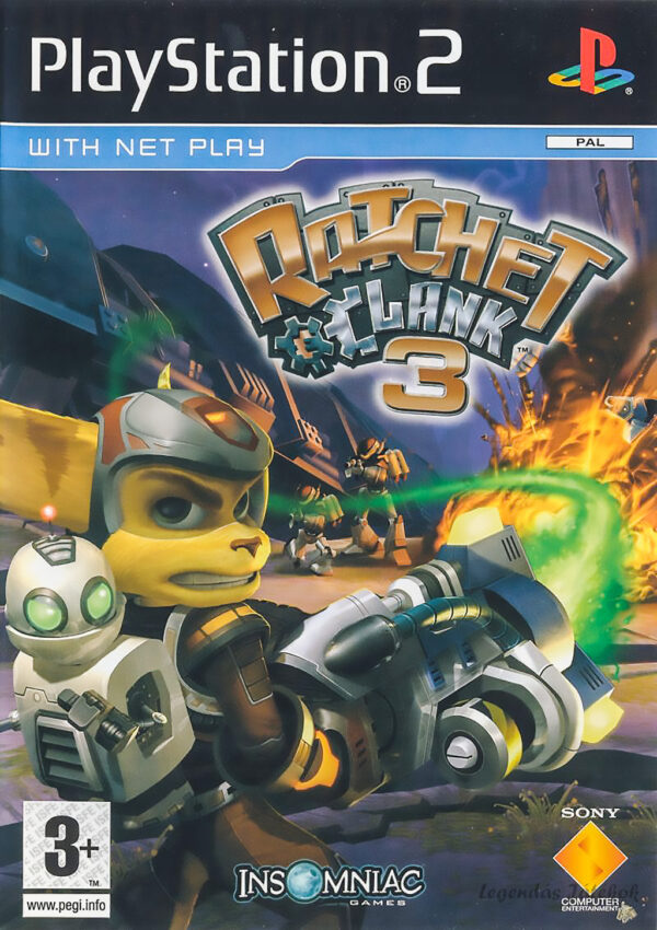 Ratchet & Clank 3 (Platinum) PS2 Playstation 2 (használt)
