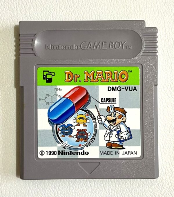 Dr. Mario (Nintendo Game Boy - GB) - Japán Import (Angol nyelvű) - GB / GBC / GBA Kompatibilis (használt)