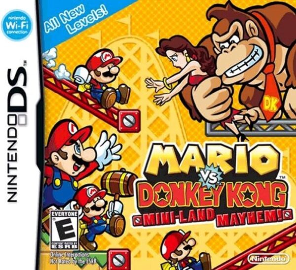 71iA6DsfUNL._AC_UF1000,1000_QL80_ Mario vs. Donkey Kong: Mini-Land Mayhem! Nintendo DS (használt)