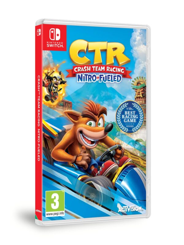 Crash Team Racing Nitro-Fueled Nintendo Switch NSW (használt)