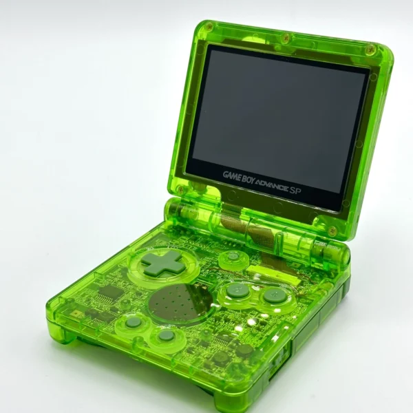 Nintendo Game Boy Advance SP - Neon Green Edition - felújított (használt)
