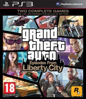 Grand Theft Auto IV: Episodes from Liberty City PS3 (használt)