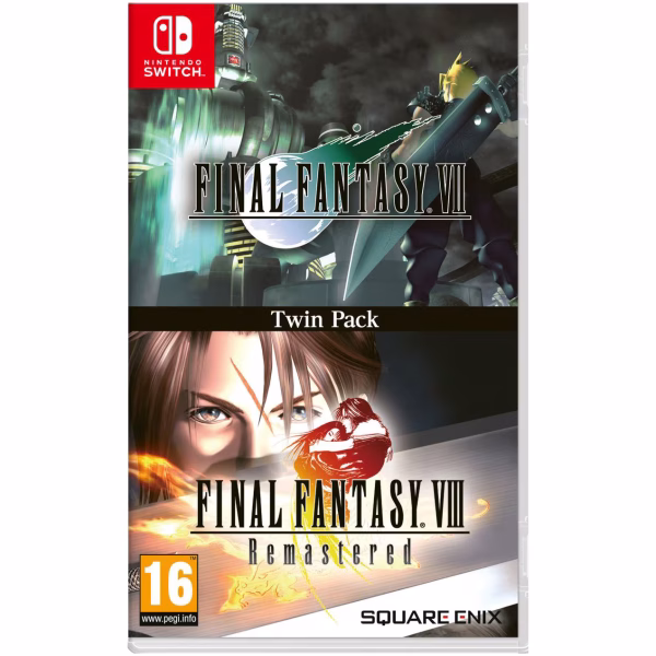 Final Fantasy VII & Final Fantasy VIII Remastered - Twin Pack Nintendo Switch NSW (használt)