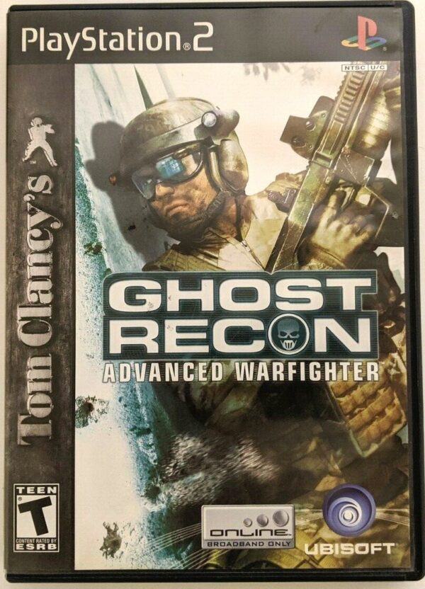 Tom Clancy's Ghost Recon Advanced Warfighter PS2 Playstation 2 (használt)