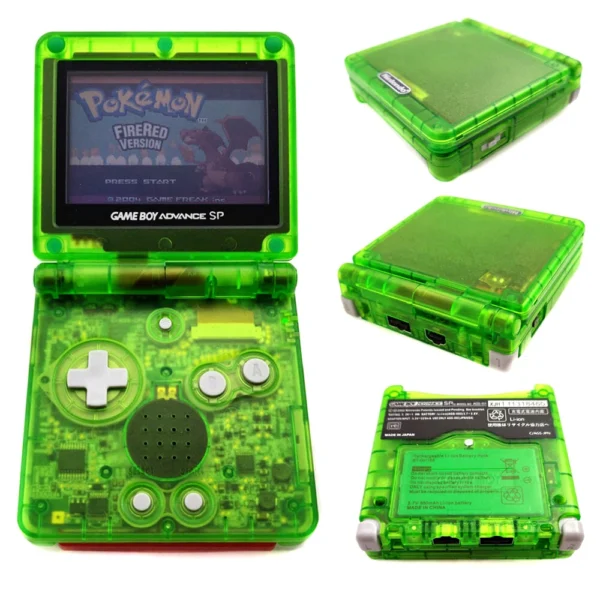 Nintendo Game Boy Advance SP - Neon Green Edition - felújított (használt)