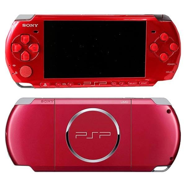 psp_radinat_red Sony PlayStation Portable (PSP) 3000 Radiant Red CIB – Dobozos gyűjtői kiadás (használt)