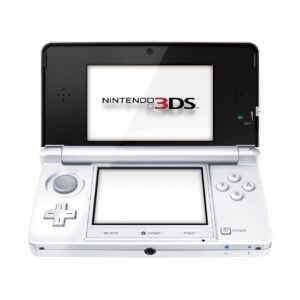 Nintendo 3DS Ice White – Jégfehér alapgép + Telepített játékok (használt)