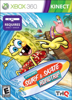 Nickelodeon Spongyabob Surf & Skate Roadtrip - Xbox 360 (használt)