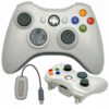 Vezerlo-XBOX-360-PAD-VEZETEK-NELKUeLI-FEHER-akkumulator Xbox 360 Vezeték Nélküli Kontroller - Fehér