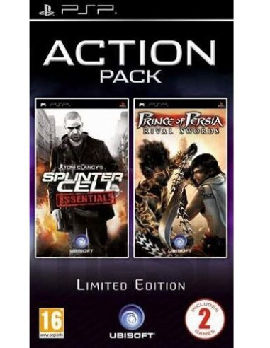 Action Pack: Prince of Persia + Splinter Cell Essentials PSP játék (használt)