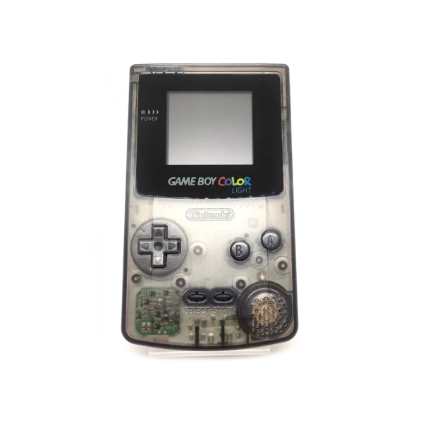 gbcolorips1 Nintendo Game Boy Color - Clear (Átlátszó) kiadás (használt)