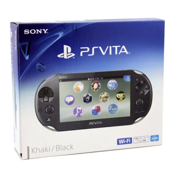 Sony PlayStation Vita (PS Vita) Slim PCH-2000 CIB – Dobozos alapgép + Csuklópánt (használt)