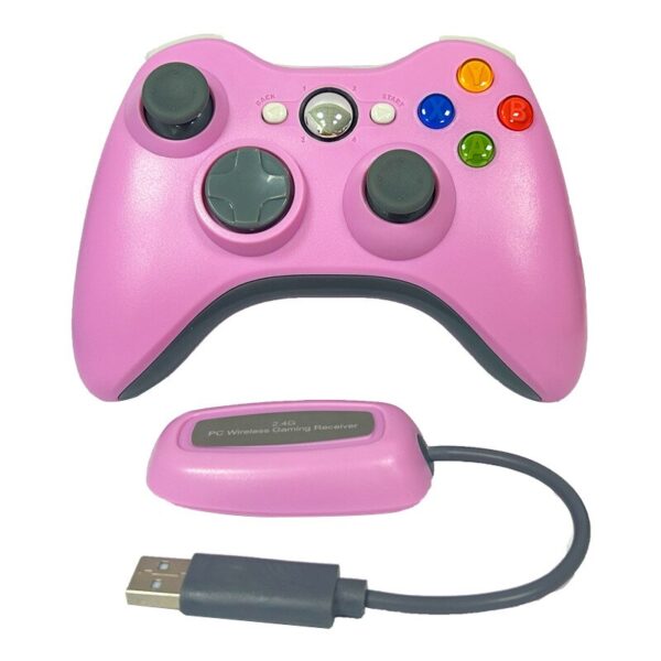Xbox 360 Vezeték Nélküli Kontroller - pink